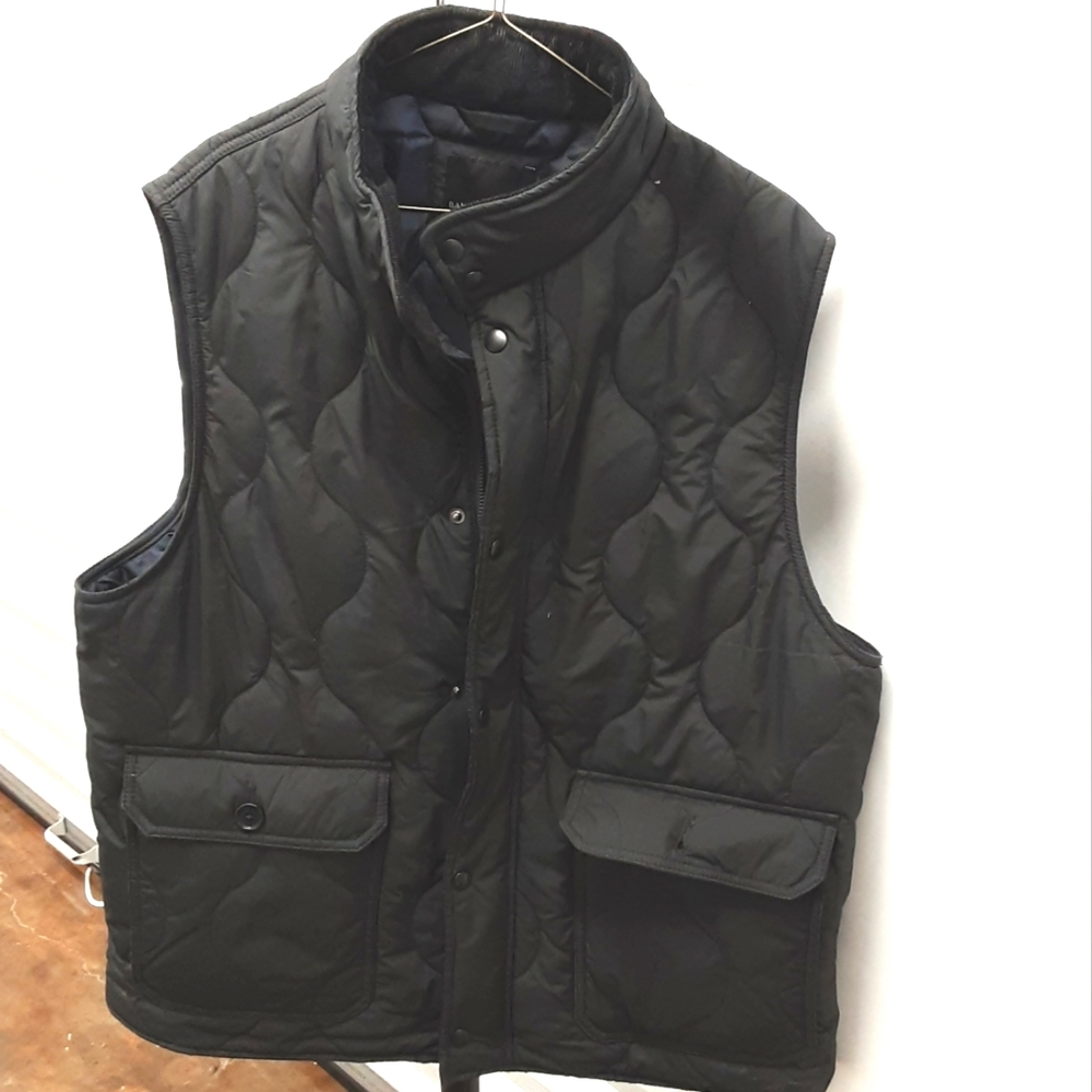 BANANA REPUBLIC WOMEN'S BLACK VEST SIZE XL